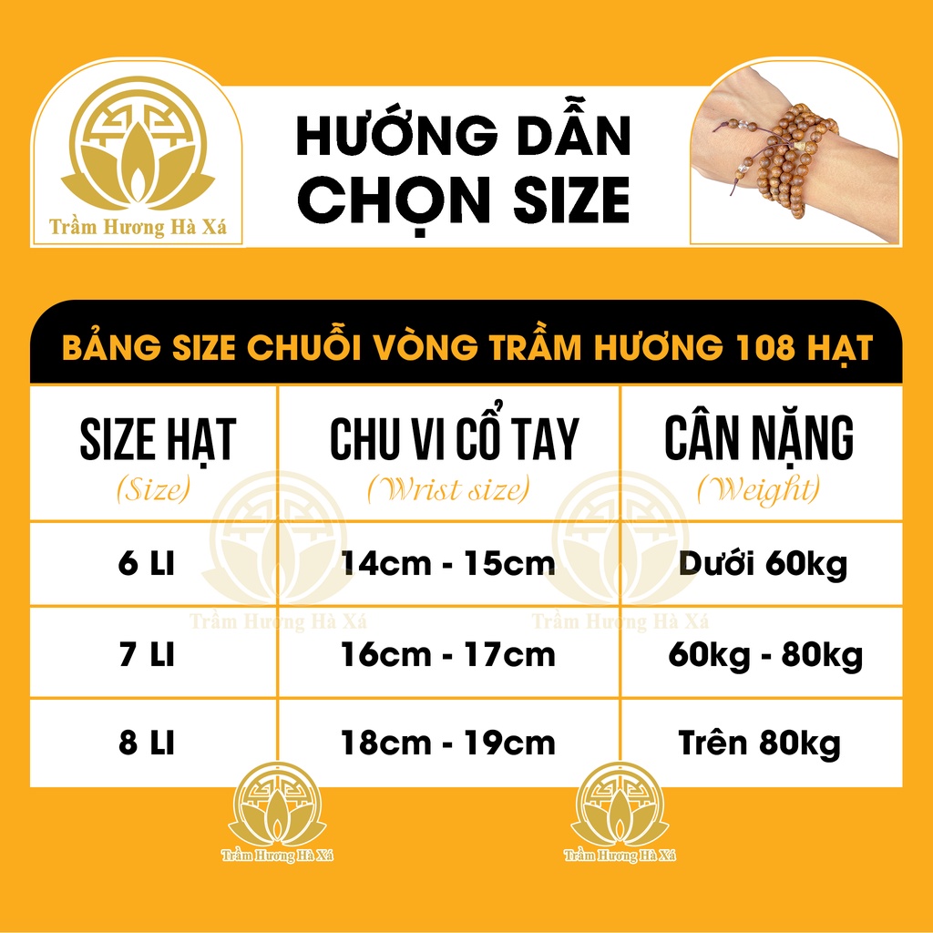 Vòng tay chuỗi tràng 108 hạt phong thủy trầm hương HÀ XÁ râu đá màu mệnh kim mộc thủy hỏa thổ nam nữ may mắn tài lộc