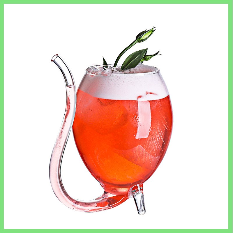 300ml Ly rượu ma cà rồng Ly nho Ly rượu vang ma cà rồng Ly rượu vang đỏ đặc biệt có vòi