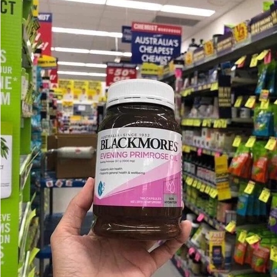 (ĐỦ BILL) Tinh dầu hoa anh thảo Blackmore 190 viên Nội địa Úc
