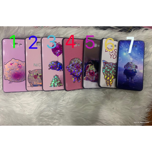 Ốp lưng Samsung j7 prime heo bóng