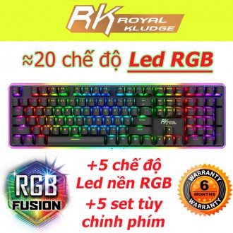 Bàn phím RK918 led RGB