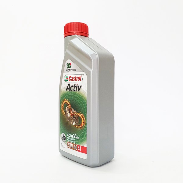 DẦU NHỚT XE SỐ CASTROL ACTIV - 20W40 1000ML(1L) Nhớt Castrol Activ 4T &quot;CHÍNH HÃNG&quot; Bảo Vệ Liên Tục 3 Giai Đoạn