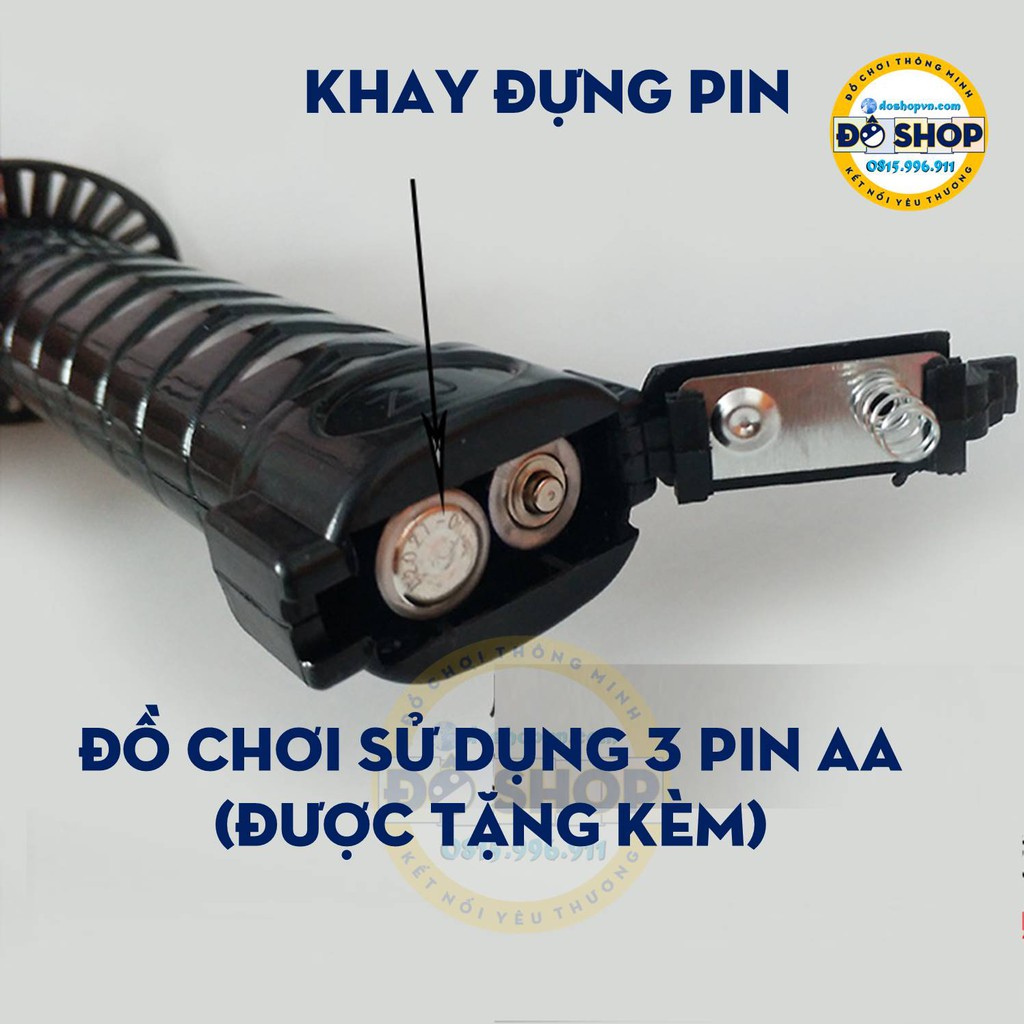 Đồ Chơi Kiếm Samurai Nhựa Phát Sáng Phát Nhạc Hàng Xịn (Tặng Kèm Pin) - Đô Shop