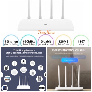 Bộ Phát Wifi Xiaomi Router Gen 4A GiGaBit