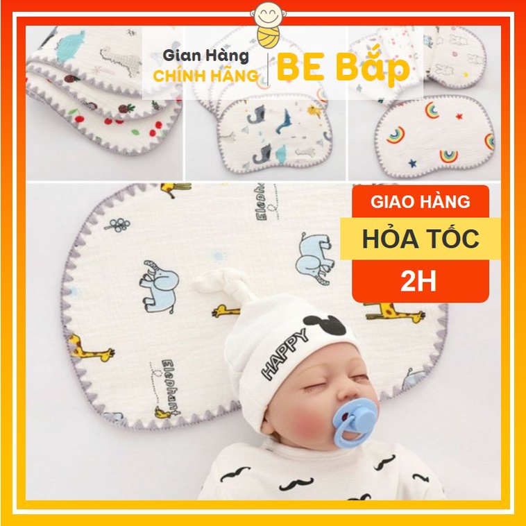 ⚡BÁN LỖ XIN ĐÁNH GIÁ 5 SAO⚡Gối Xô 10 Lớp ⚡SIÊU THẤM MỒ HÔI⚡ Mềm Mại Tiện Dụng Cho Bé Yêu - Hàng Xuất Loại Đẹp