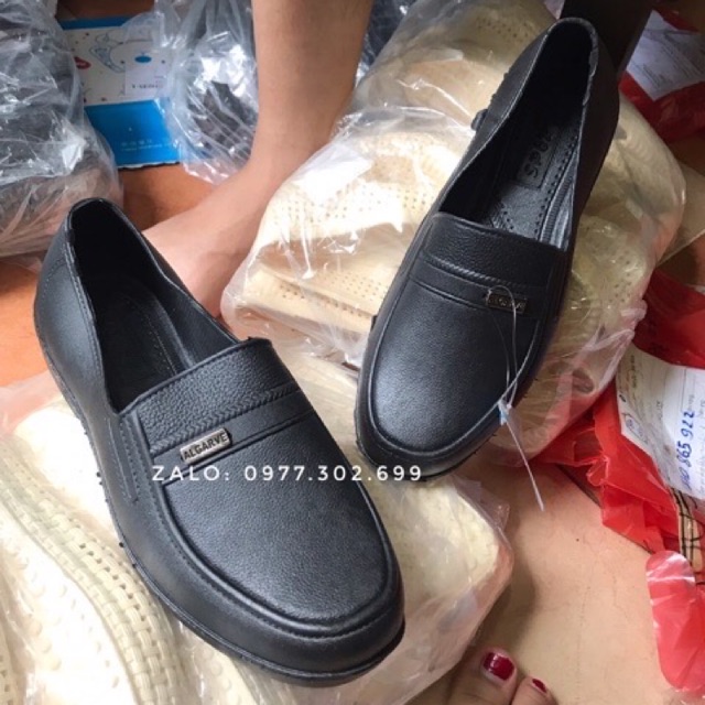 Giày nam nhựa đi mưa- giày nam bảo hộ lao động