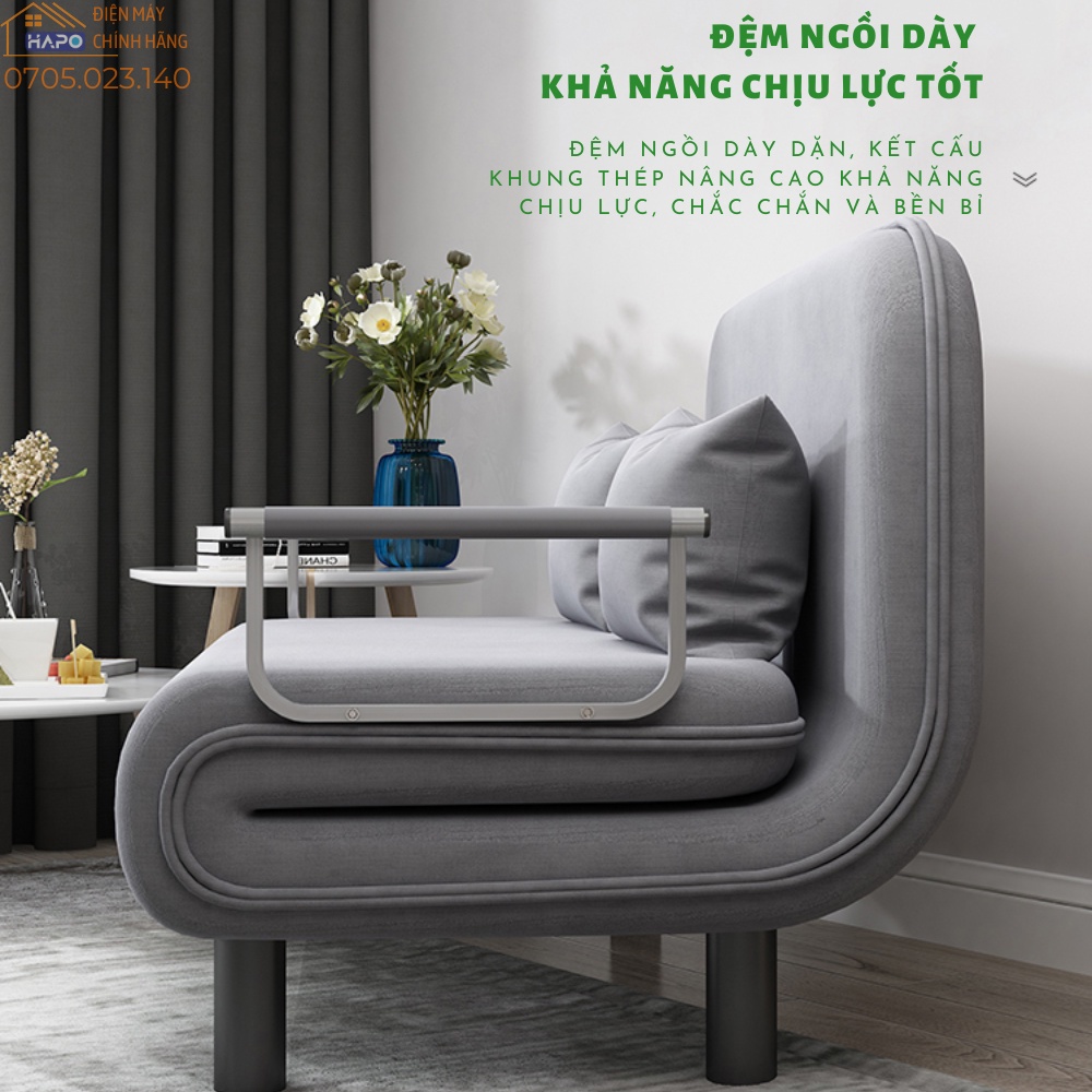 Ghế Sopha gấp gọn thông minh tiện lợi, Sofa giường đa năng 2 trong 1, Sofa bed kiểu dáng Hàn Quốc | BigBuy360 - bigbuy360.vn