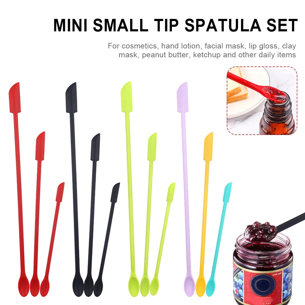 Bộ 4 Dụng Cụ Nấu Ăn Bằng Silicone Cao Cấp Tay Cầm Dài Đa Năng Dễ Dàng Làm Sạch