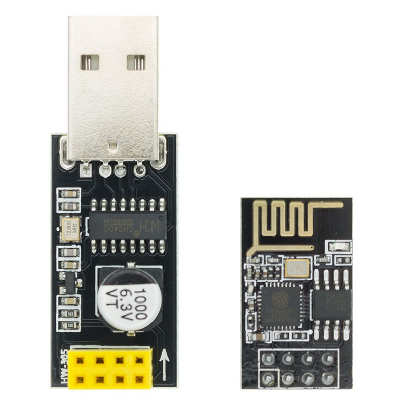 Mô Đun Chuyển Đổi USB Sang ESP8266 WIFI ESP-01 ESP-01S Chuyên Dụng Cho Máy Tính/Điện Thoại