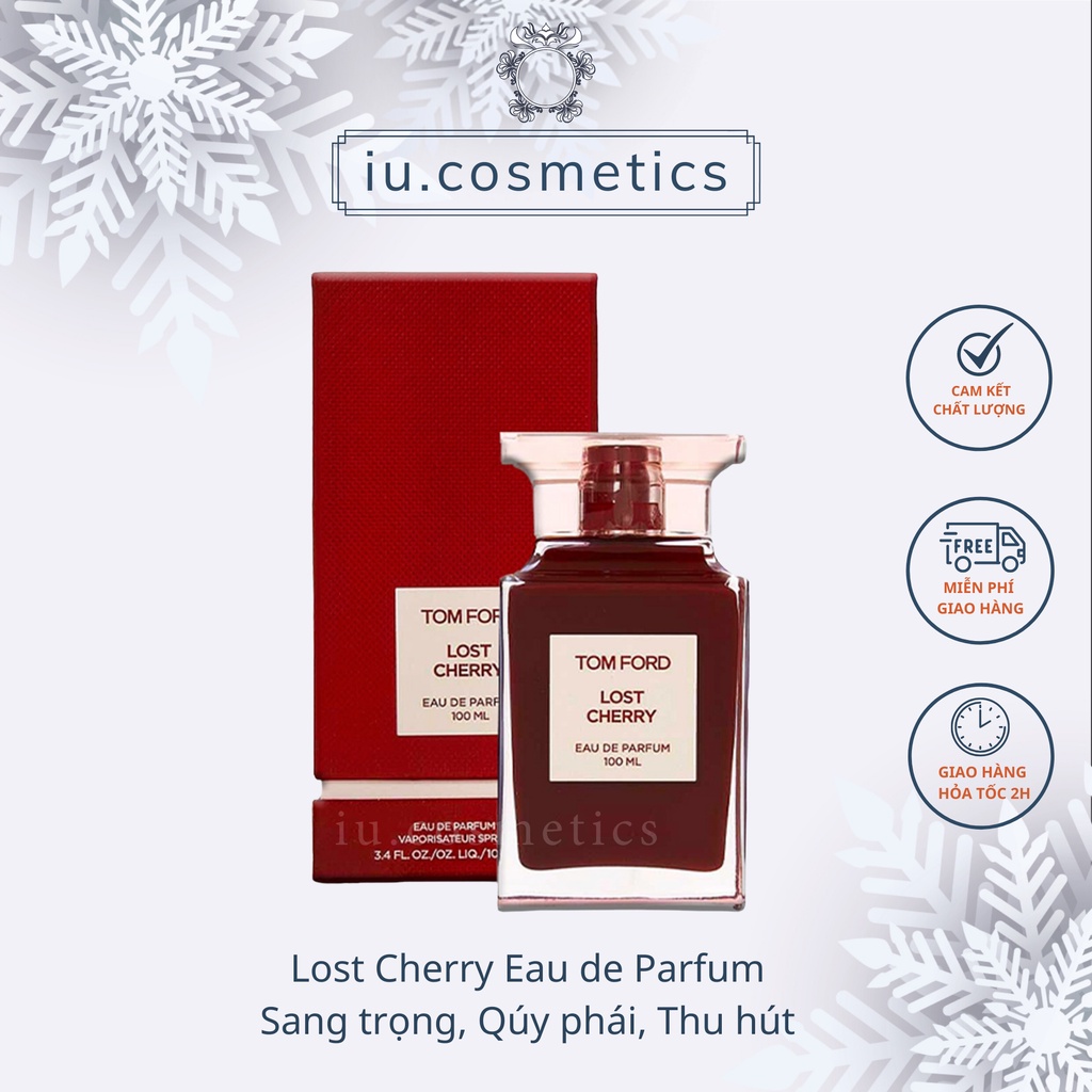 Nước Hoa Tomford Lost Cherry Edp Dung Tích 100Ml - Dầu Thơm Sang Trọng Đẳng Cấp Quyến Rũ - Iu.cosmetics