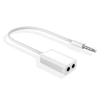 Đầu chuyển đổi một jack 3.5mm sang 2 jack cho táo ip 4 5 5s 6 6S 7 Plus tablet táo máy nghe nhạc táo Laptop MP3