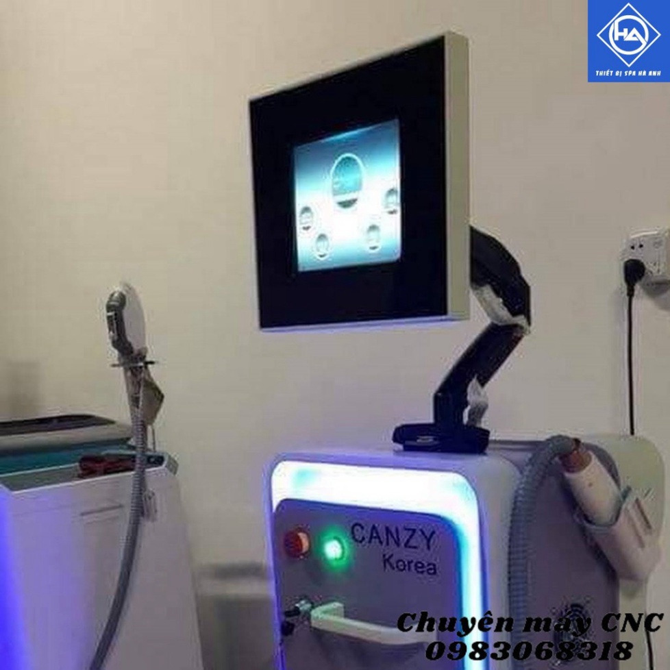 Máy triệt lông xóa xăm laser Canzy Korea công suất lớn bổ sung thêm Xung triệt lông