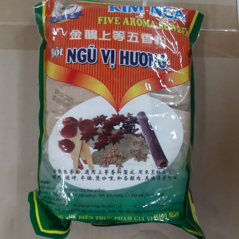 Bột Ngũ Vị Hương Gói 500gram Hiệu Kim Nga