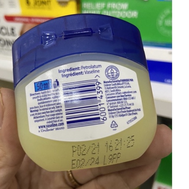 Sáp dưỡng ẩm Vaseline Original Healing Jelly 49g