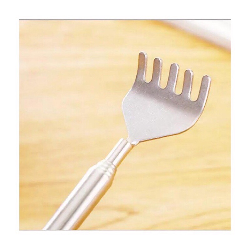 Cây Gãi Lưng INOX Kéo Dài Rút Gọn 53cm - Tay Gãi Siêu Đỉnh