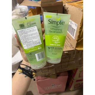 Sữa Rửa Mặt Simple Kind To Skin Refreshing Facial Wash 150ml