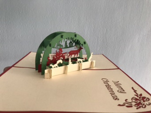 Thiệp 3d giáng sinh, noel | BigBuy360 - bigbuy360.vn