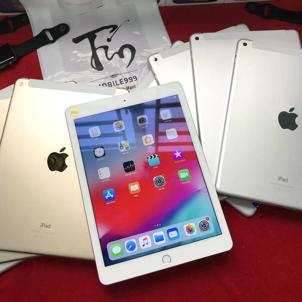 Máy Tính Bảng iPad Air 2 (Wifi + 4G) 16GB /32GB /64GB Chính Hãng - Zin Đẹp 99% - Máy siêu mỏng - Màn siêu đẹp | BigBuy360 - bigbuy360.vn