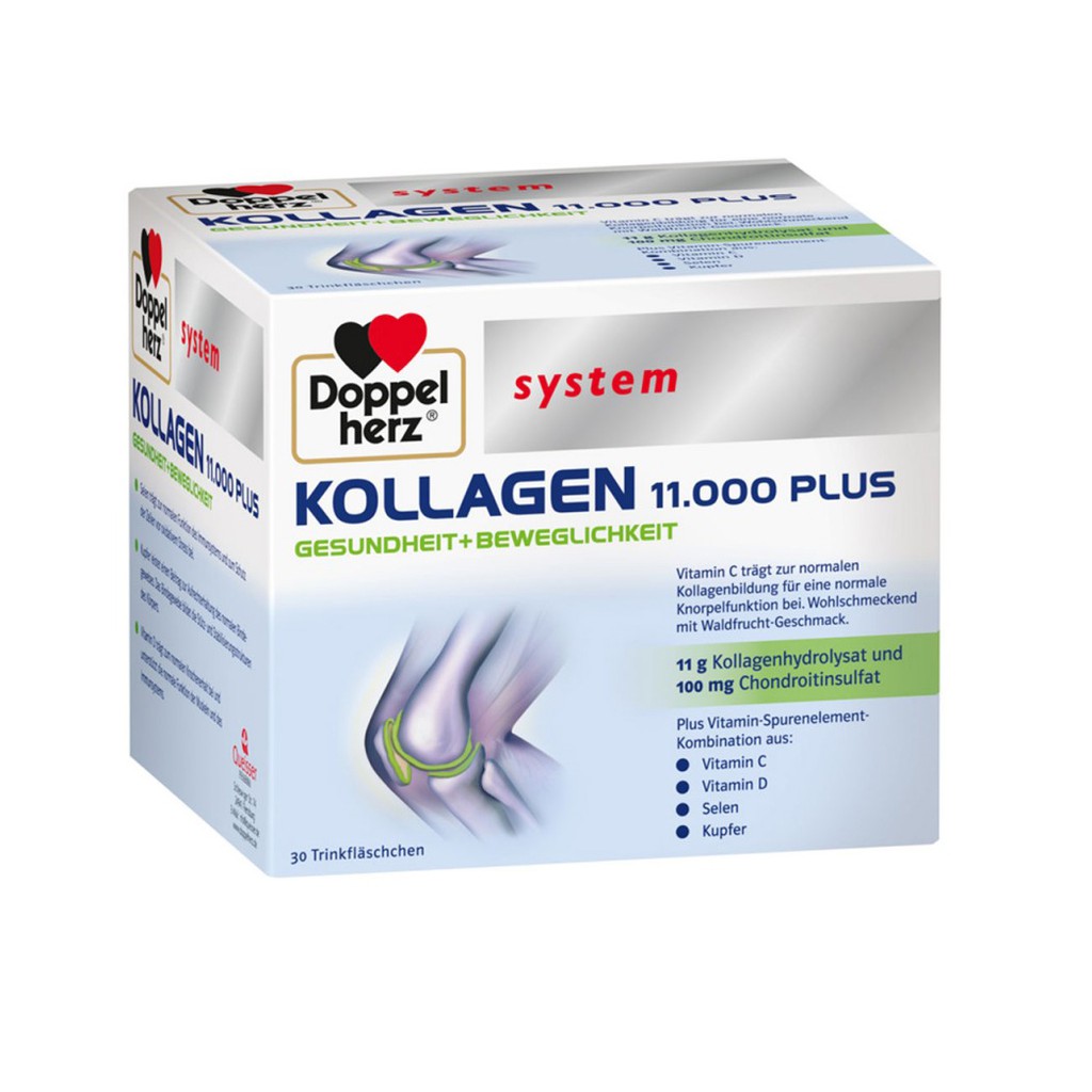 Collagen thủy phân Kollagen 11000 Plus mẫu mới 2023