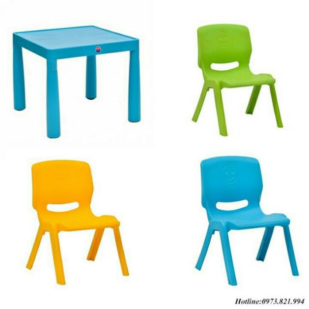 Bộ bàn ghế học sinh  cho trẻ từ 3-8 tuổi