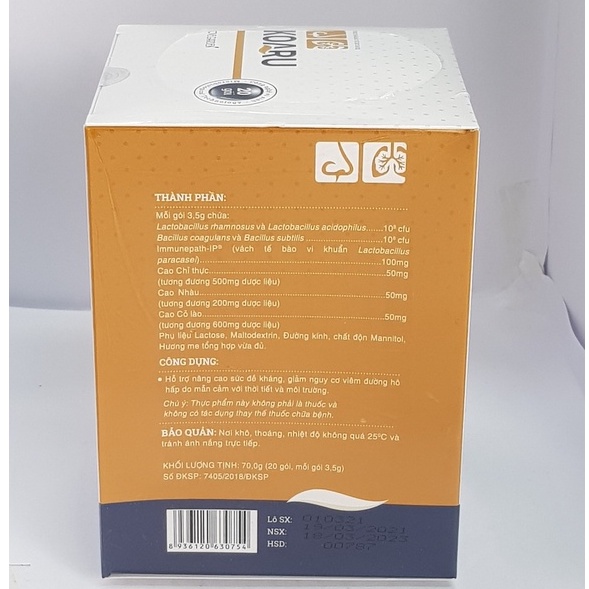 Koaru – Giúp thông mũi, Hỗ trợ giảm hắt hơi, sổ mũi do cảm cúm, viêm đường hô hấp