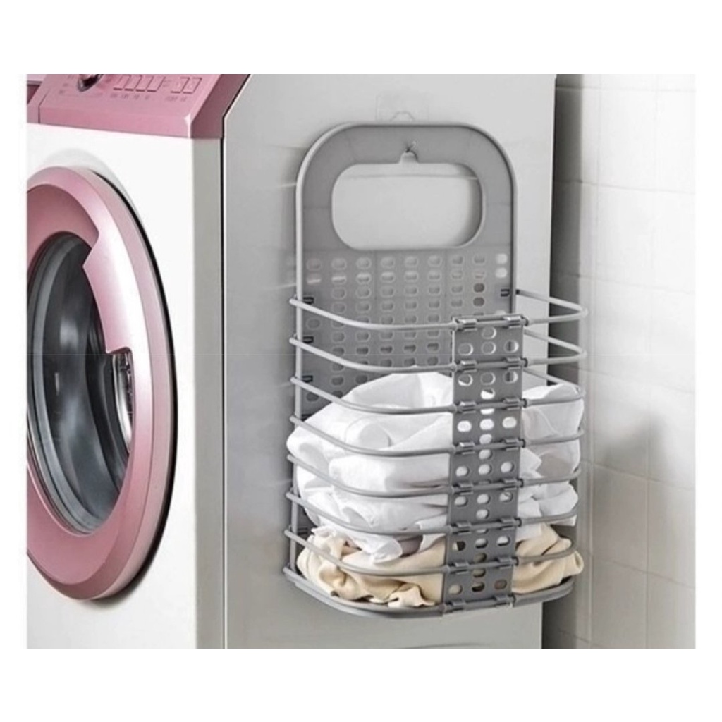 Giỏ Nhựa Đựng Đồ Đa Năng Rổ Để Quần Áo Mang Giặt Treo Tường Cao Cấp