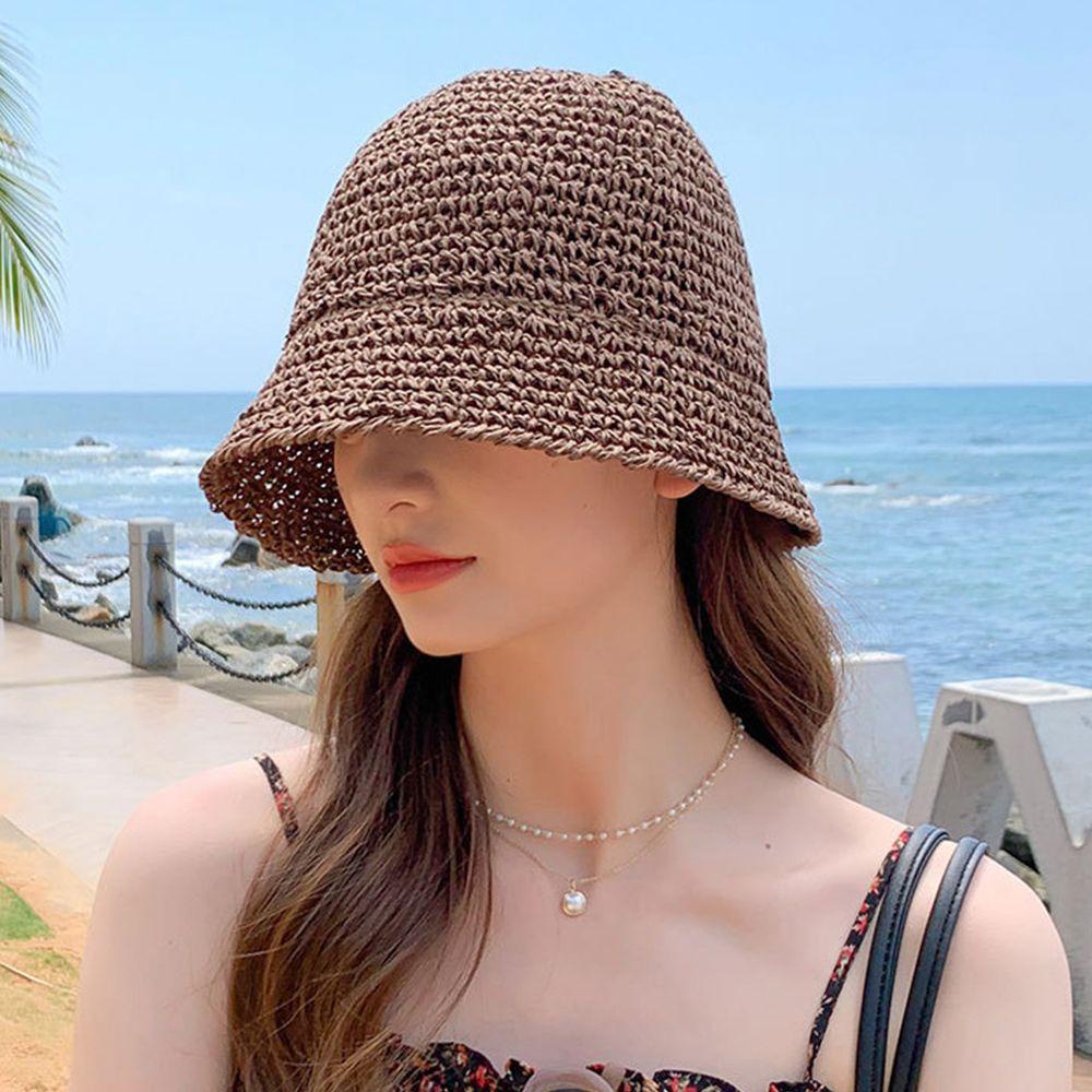 Mũ Lưỡi Trai Màu Sắc Đơn Giản Chống Tia UV Phong Cách Hàn Quốc WMES15H Cho Nữ