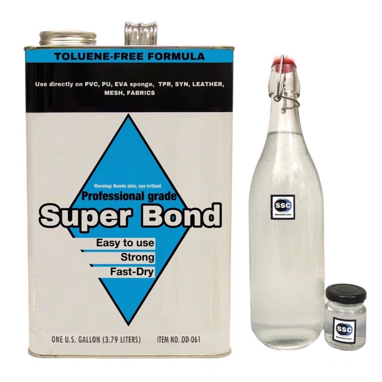Keo dán giày trong suốt Super Bond 50ml (bấm nhận quà để đc tặng cọ và băng keo)