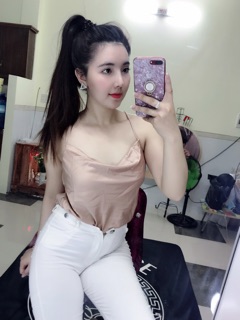( Ảnh chụp thật) Áo phi lụa cổ đổ Hương giang