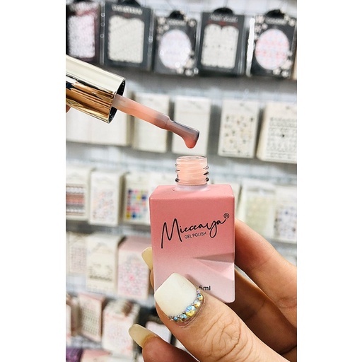 Set Sơn Gel Thạch 8 màu Vandonnie Mieauga [ Tặng Bảng Màu ] - manh219