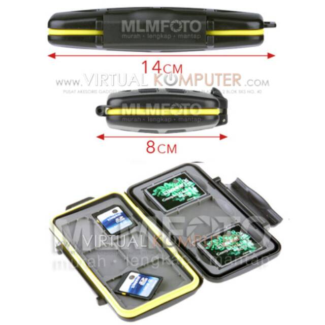 Hộp Đựng Thẻ Nhớ Sd 6 Cf 3 | BigBuy360 - bigbuy360.vn