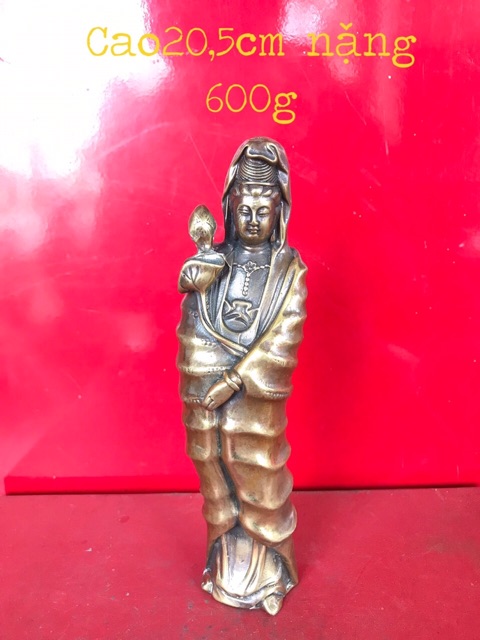Phật bà đứng cao 20,5cm