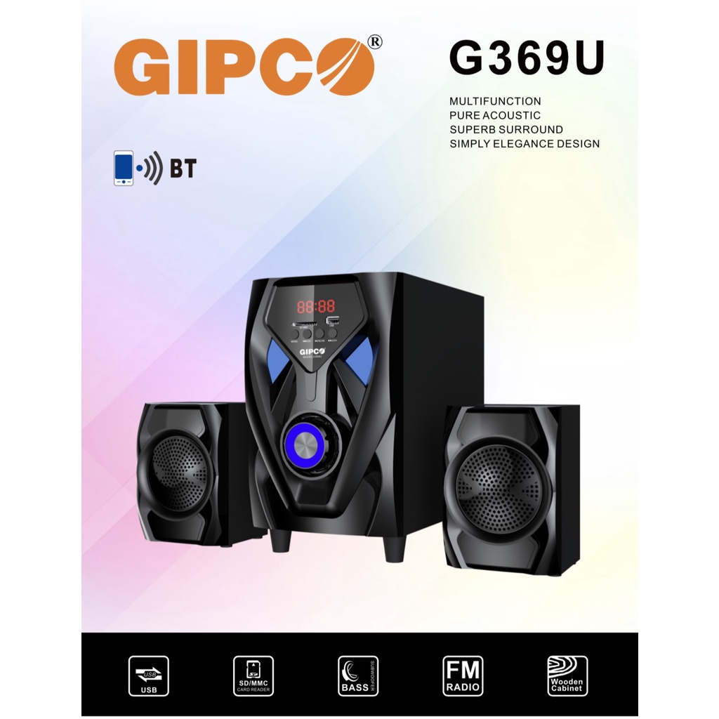 Bộ Loa Máy Tính GIPCO G369U (2.1)