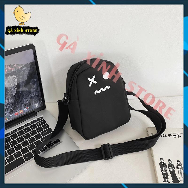 Túi đeo chéo nam nữ vải canvas cá tính đi chơi giá rẻ dễ thương GÀ XINH STORE