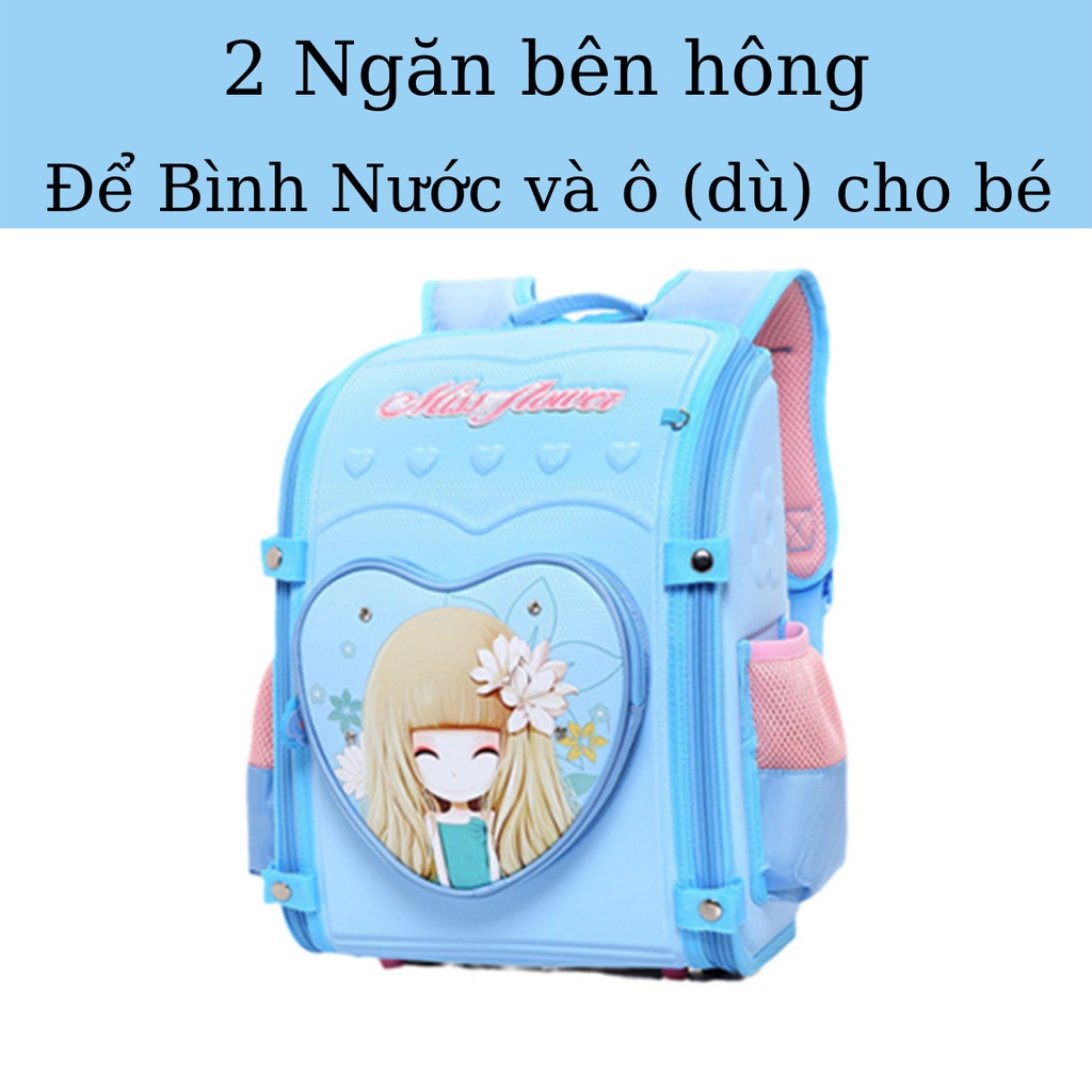 Cặp Sách Balo Chống Gù Lưng Cho Bé Đi Học Bảo Vệ Cột Sống Cho Cho Bé