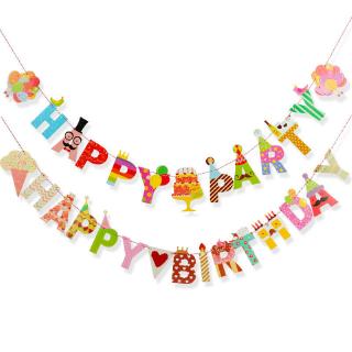 Dây Treo Chữ Happy Birthday Trang Trí Tiệc Sinh Nhật Cho Bé
