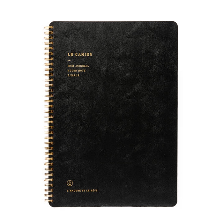 Sổ Tay Ghi Chép ARTBOX Hàn Quốc Bìa Da Màu Đen Tiện Lợi