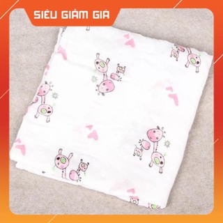 Khăn Muslin swaddle Sợi tre cho bé