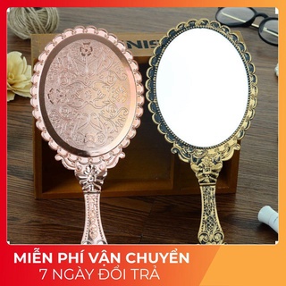 Gương cầm tay công chúa nhỏ gọn