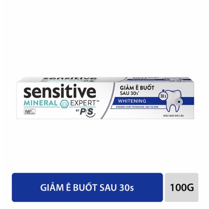 kem đánh răng p/s sensitive trăng răng 100g