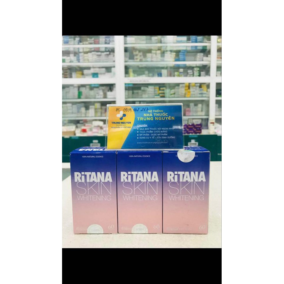 Viên uống trắng da RITANA