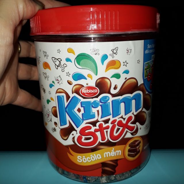 Hũ sô cô la mềm krim stix (100 thanh /1  hũ /500g)
