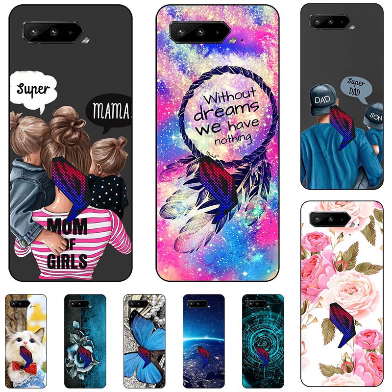 Ốp Điện Thoại Silicon Mềm Họa Tiết Hoạt Hình Naruto Cho Asus ROG Phone 5S ZS676KS 5S Pro 6.78"