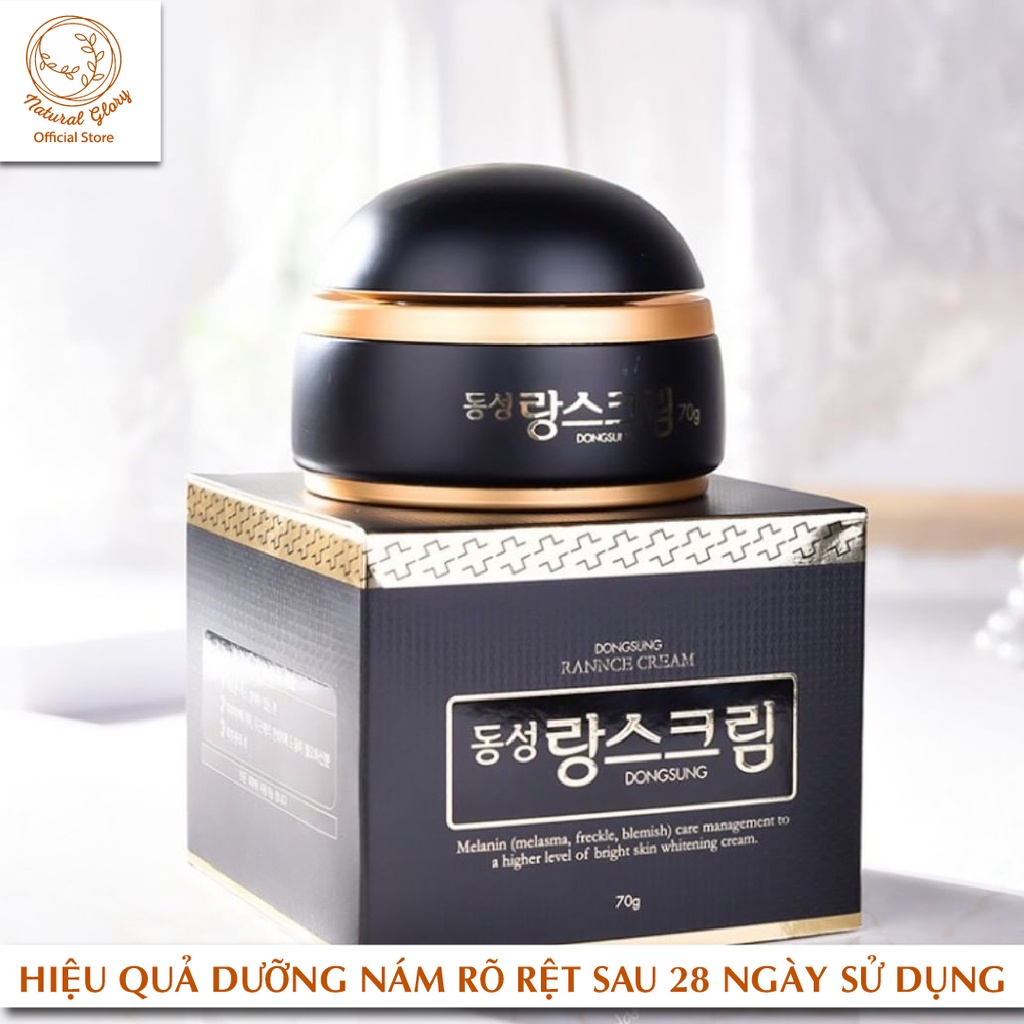 Kem loại bỏ nám Dongsung Rannce Cream 70g ngăn chặn nám sạm, tàn nhang giúp da đều màu phù hợp mọi loại da