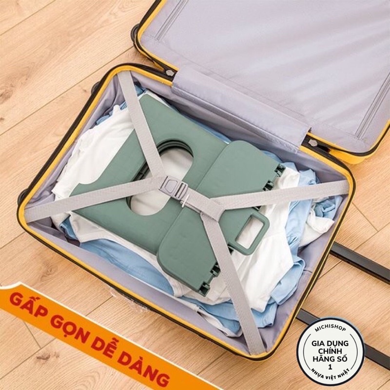 Ghế Đẩu Gấp Gọn 2 Size Hokori Nhựa Việt Nhật Mẫu Mới, Ghế Nhựa Hokori Xếp Gọn Mang Theo Du Lịch Tiện Lợi