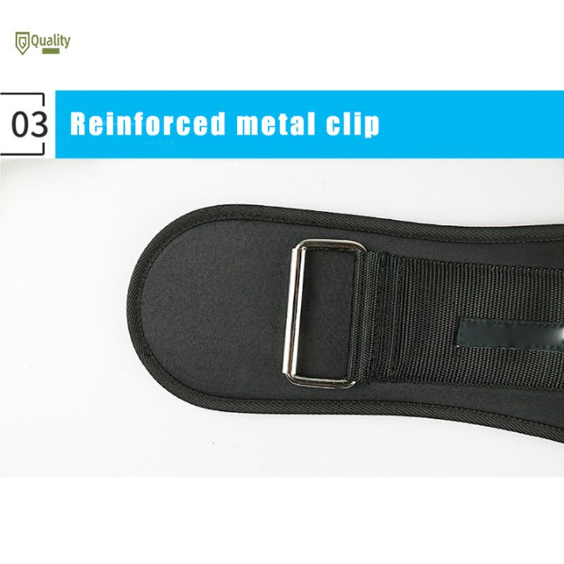 Đai nịt bụng hỗ trợ nâng tạ tập thể thao bằng nylon có thể điều chỉnh cho nam