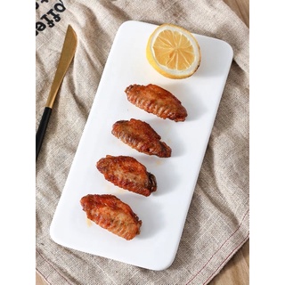 Combo 2 Đĩa sứ trắng trang trí