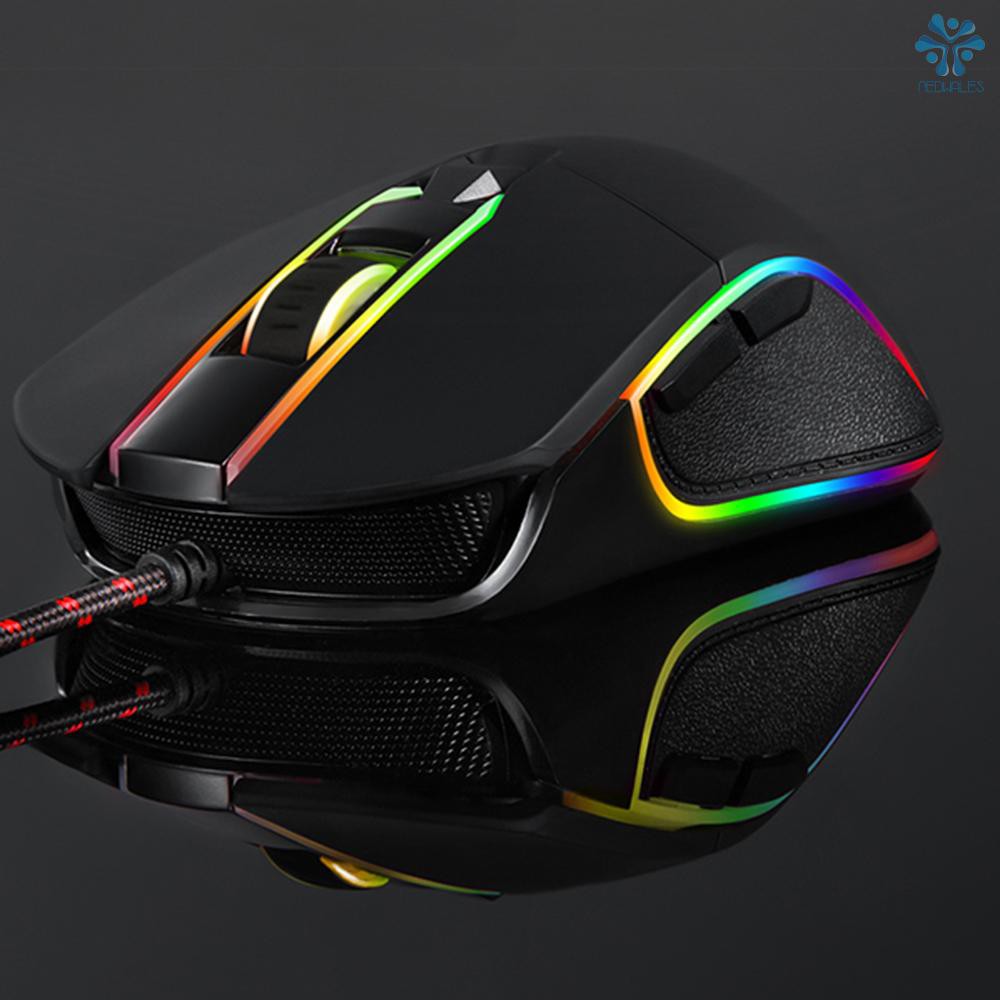 Chuột Quang Gaming Motospeed V30 6 Nút Bấm Có Đèn Led Màu 3500dpi