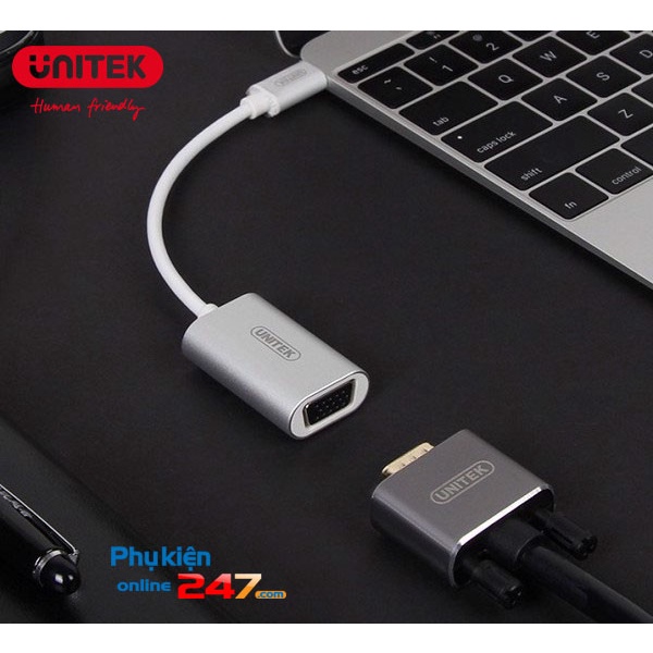 Cổng chuyển type C trên Mac air, Mac pro đời mới ra VGA