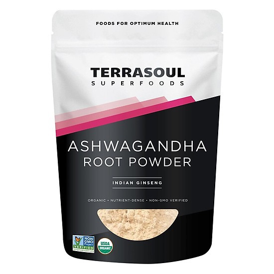 Bột sâm Ấn Ashwagandha Hữu Cơ Terrasoul